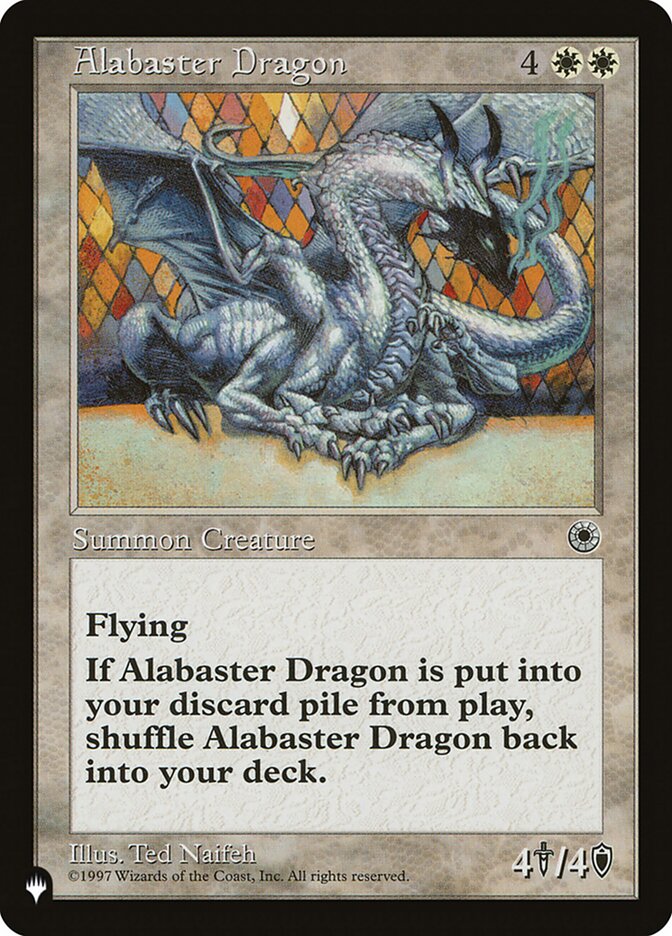 Alabaster Dragon - The List