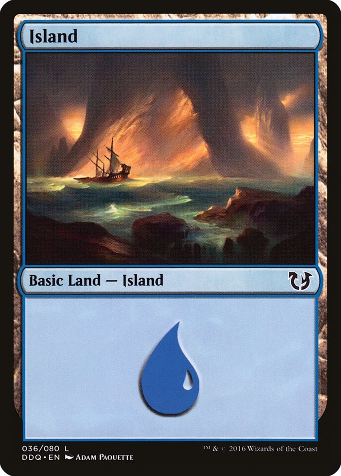Island - Duel Decks: Blessed vs. Cursed