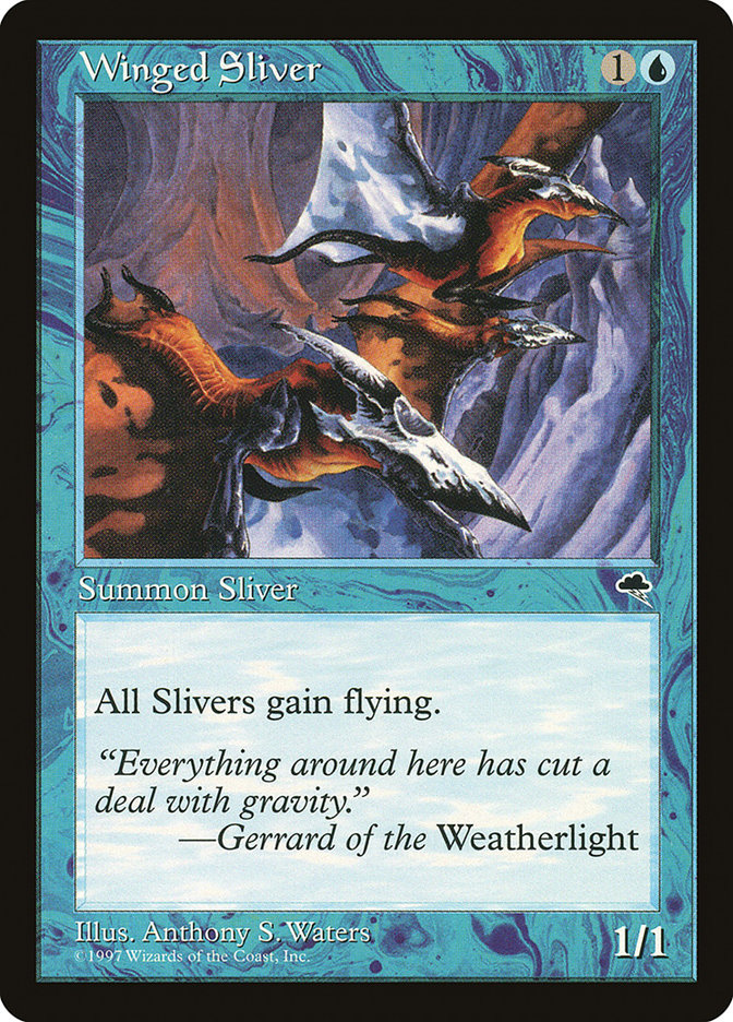 Winged Sliver - Tempest
