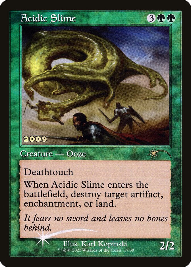 Acidic Slime - 30th Anniversary Play Promos