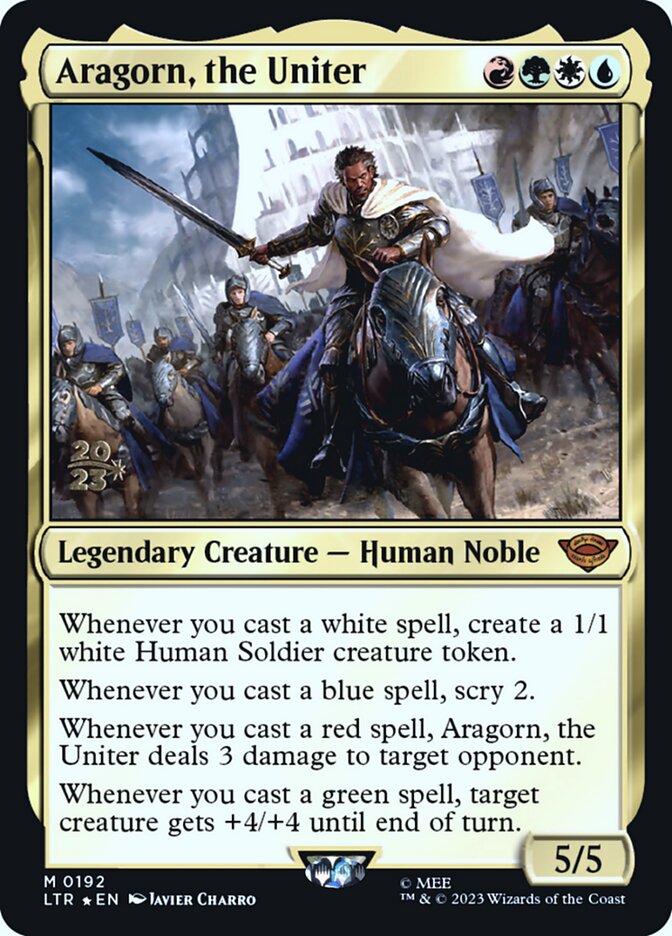 Aragorn, the Uniter - Tales of Middle-earth Promos