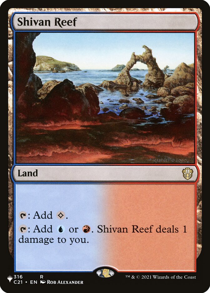 Shivan Reef - The List
