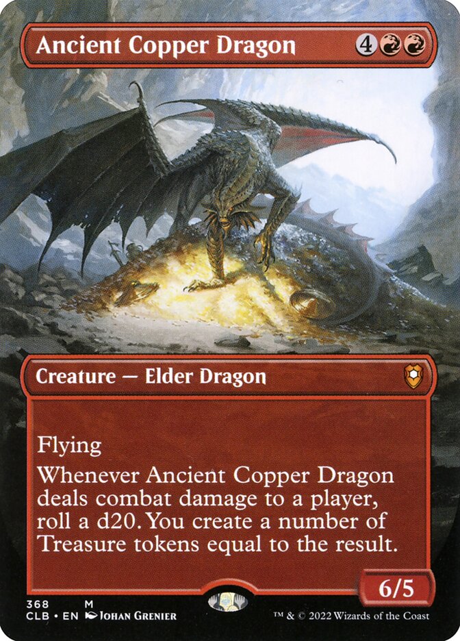 Ancient Copper Dragon - Commander Legends: Battle for Baldur's Gate