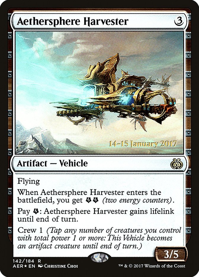 Aethersphere Harvester - Aether Revolt Promos