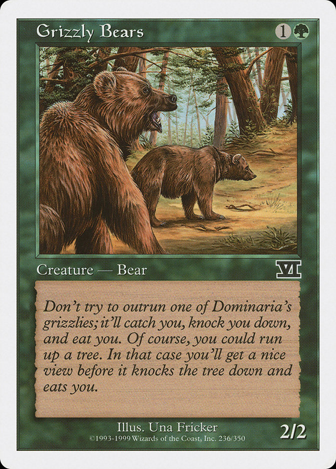 Grizzly Bears - Classic Sixth Edition