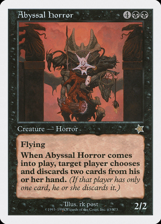 Abyssal Horror - Starter 1999