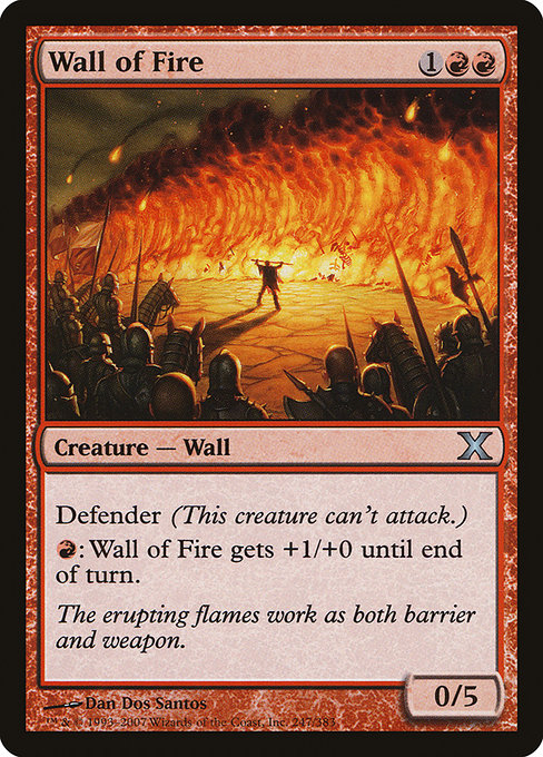 Wall of Fire – Foil