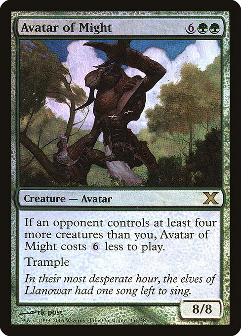 Avatar of Might – Foil