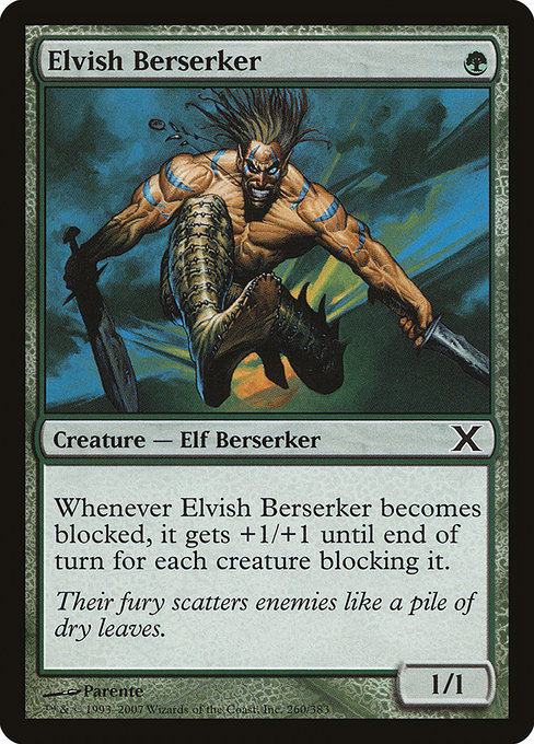 Elvish Berserker – Foil