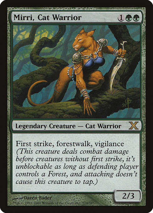 Mirri, Cat Warrior – Foil