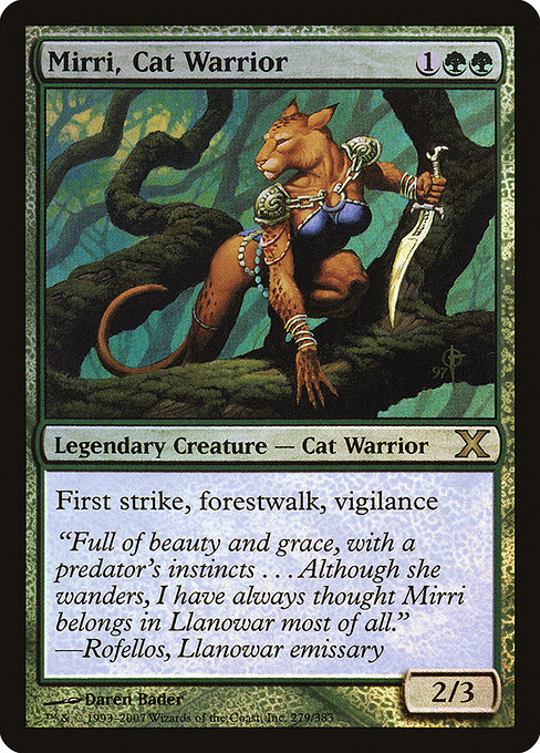 Mirri, Cat Warrior – Foil