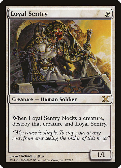 Loyal Sentry – Foil