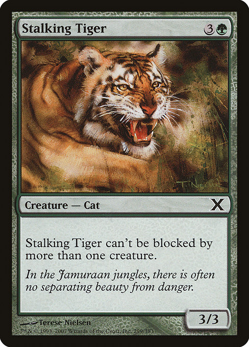 Stalking Tiger – Foil