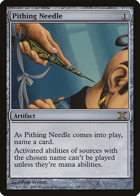 Pithing Needle – Foil