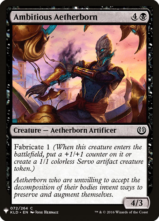 Ambitious Aetherborn - Mystery Booster
