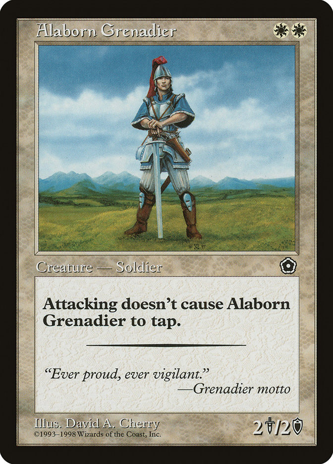 Alaborn Grenadier - Portal Second Age