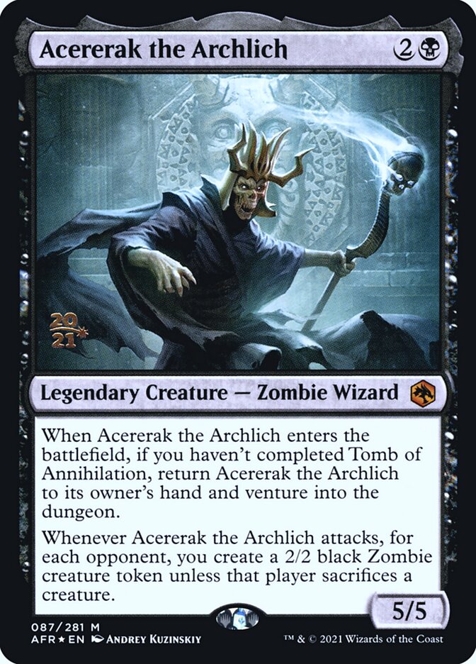 Acererak the Archlich - Adventures in the Forgotten Realms Promos