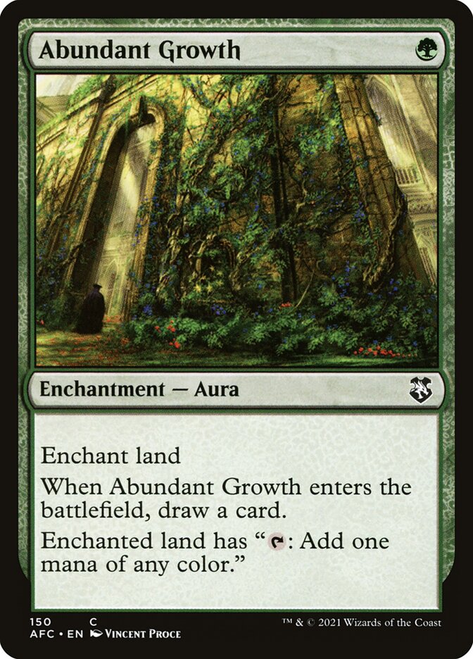 Abundant Growth - Forgotten Realms Commander