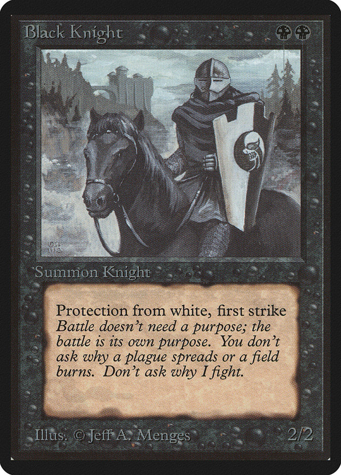 Black Knight - Limited Edition Beta