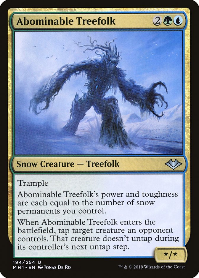 Abominable Treefolk - Modern Horizons