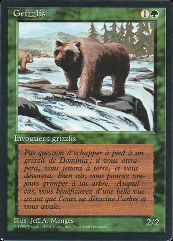 Grizzly Bears - Foreign Black Border