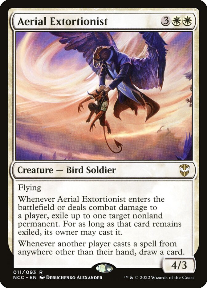 Aerial Extortionist - New Capenna Commander