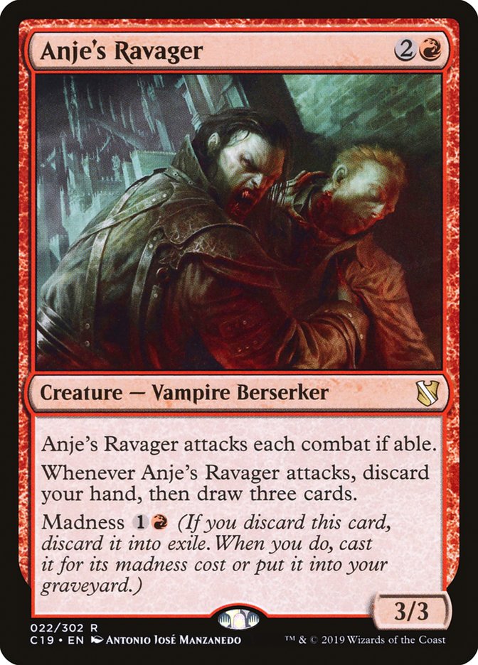 Anje's Ravager - Commander 2019