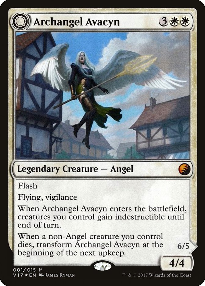 Archangel Avacyn // Avacyn, the Purifier - From the Vault: Transform