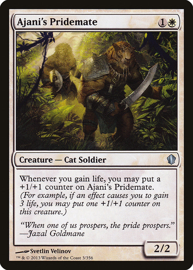 Ajani's Pridemate - Commander 2013