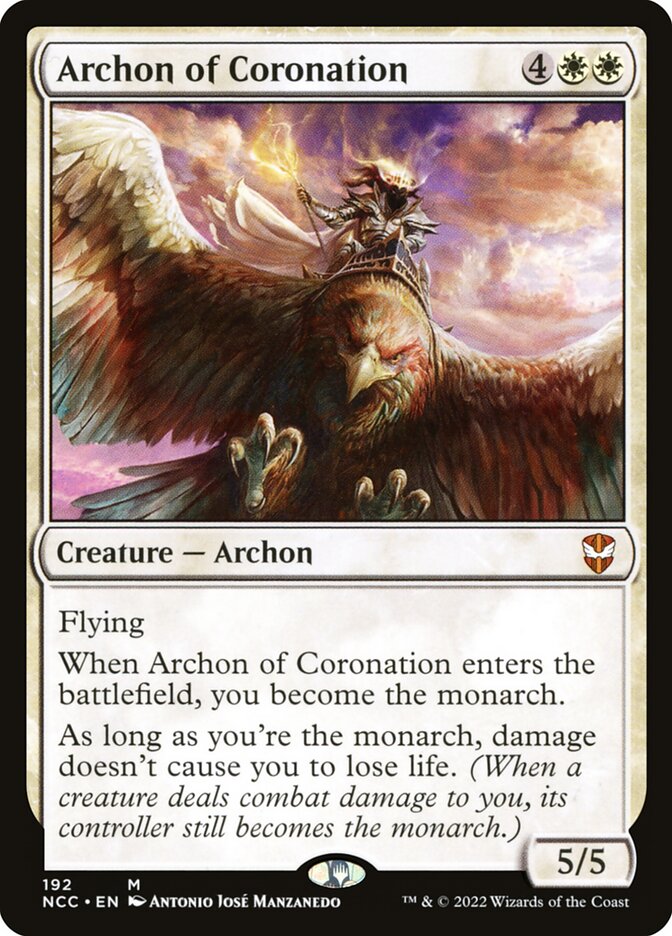 Archon of Coronation - New Capenna Commander