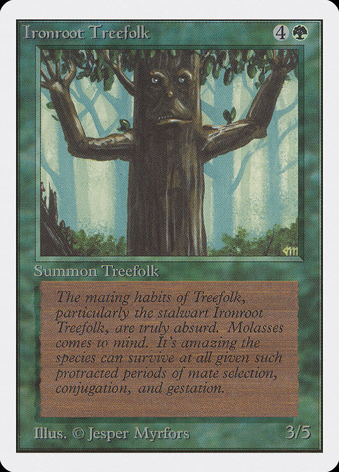 Ironroot Treefolk – 2ED