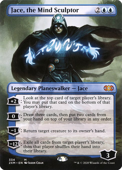 Jace, the Mind Sculptor – Borderless Planeswalker
