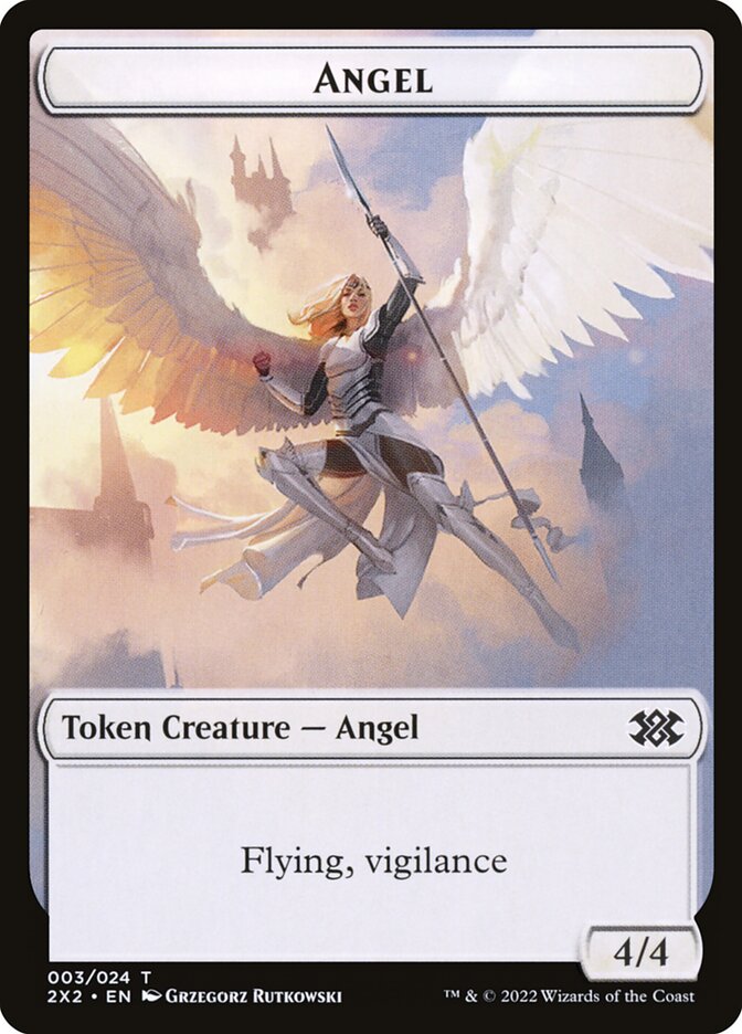 Angel - Double Masters 2022 Tokens