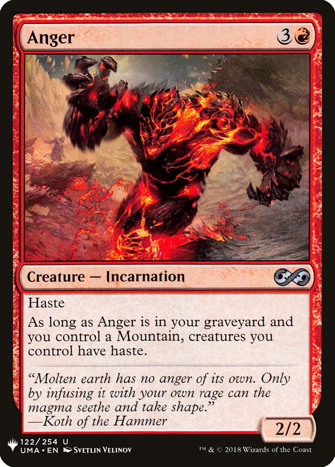 Anger - Mystery Booster