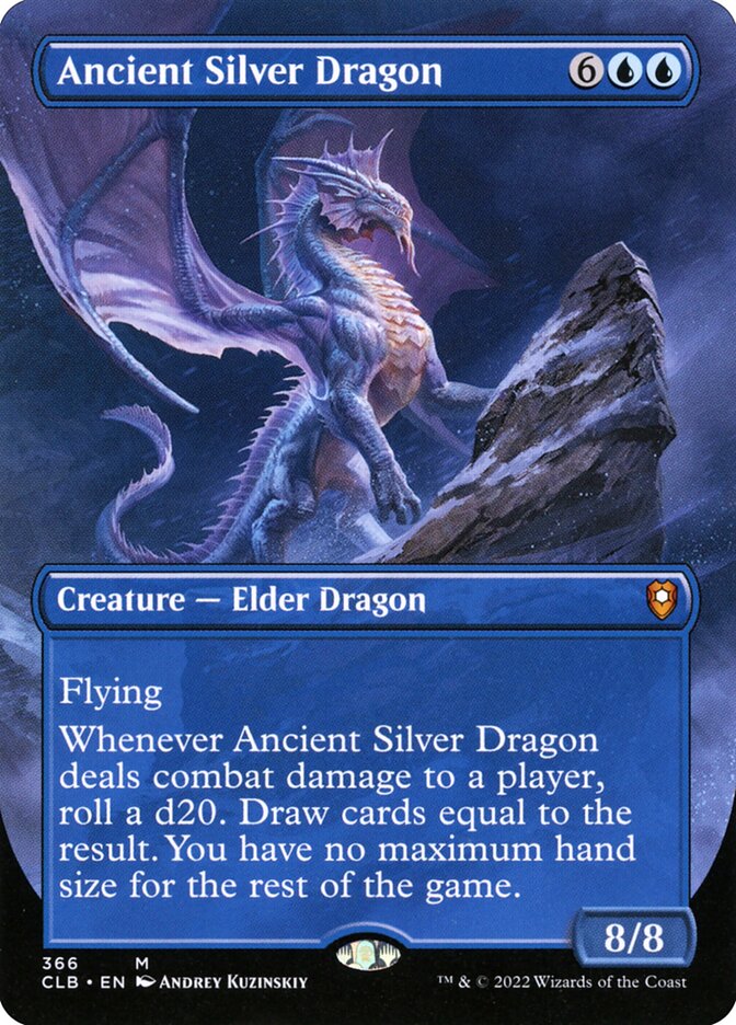 Ancient Silver Dragon - Commander Legends: Battle for Baldur's Gate