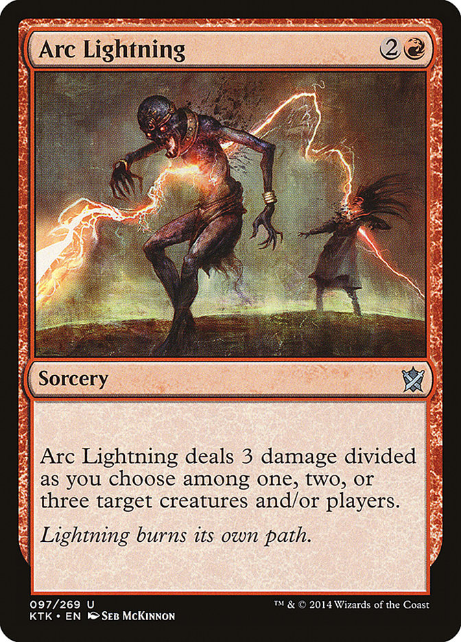 Arc Lightning - Khans of Tarkir