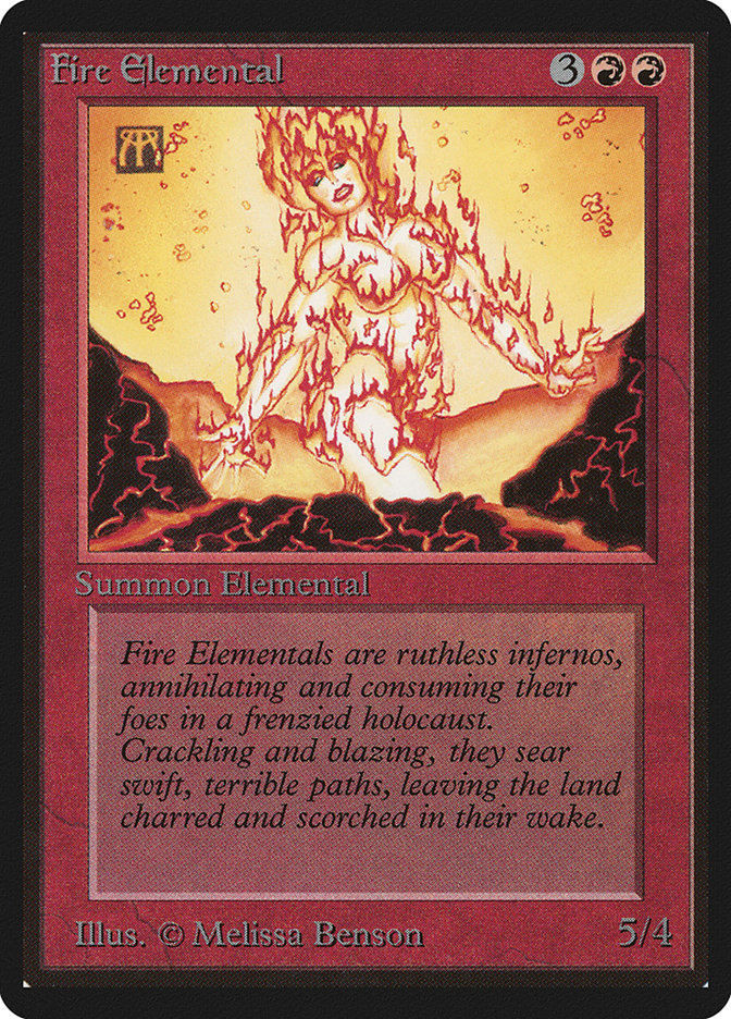 Fire Elemental - Limited Edition Beta