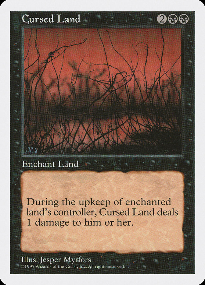 Cursed Land - Fifth Edition