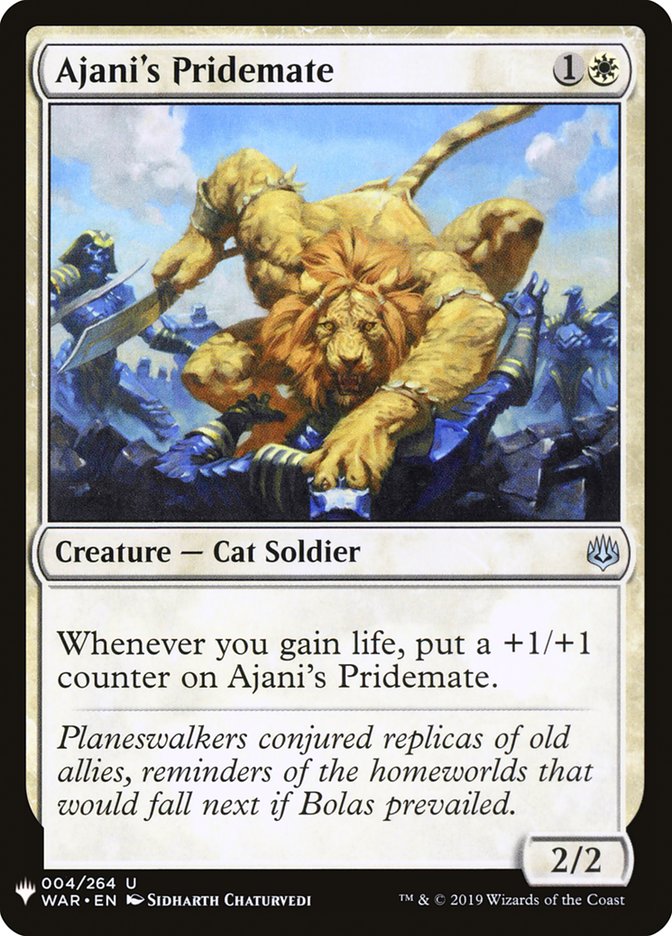 Ajani's Pridemate - Mystery Booster