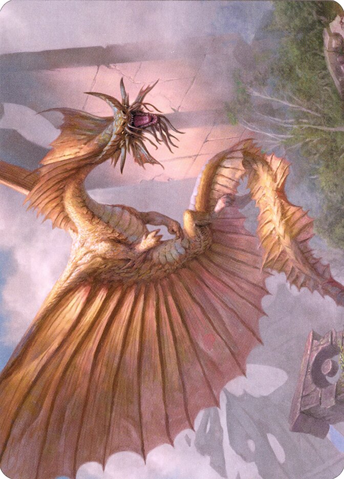 Ancient Gold Dragon // Ancient Gold Dragon - Battle for Baldur's Gate Art Series
