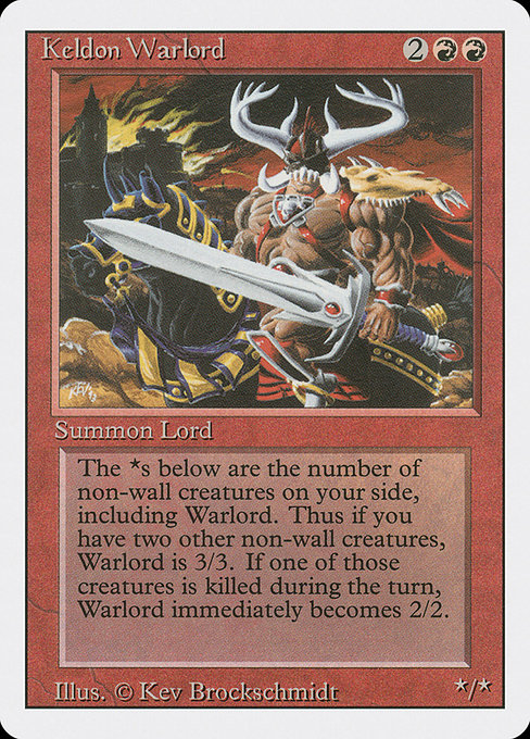 Keldon Warlord – 3ED