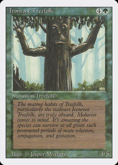Ironroot Treefolk – 3ED