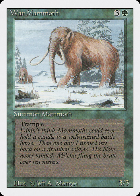 War Mammoth – 3ED