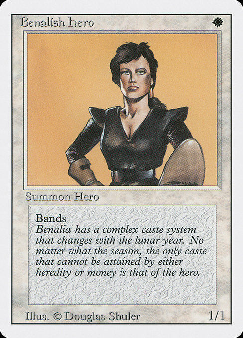 Benalish Hero – 3ED
