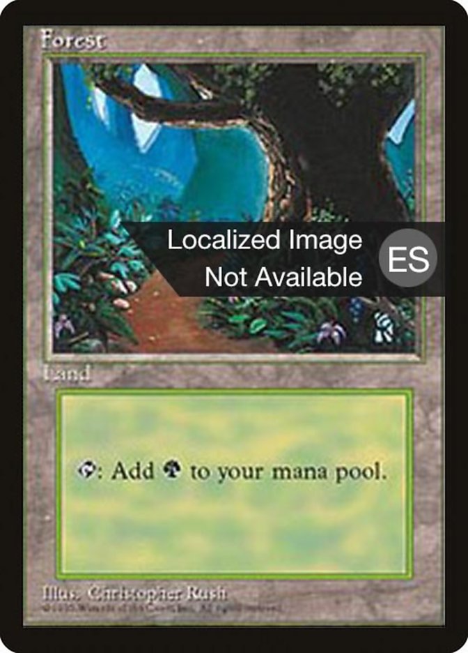 Forest - Fourth Edition Foreign Black Border