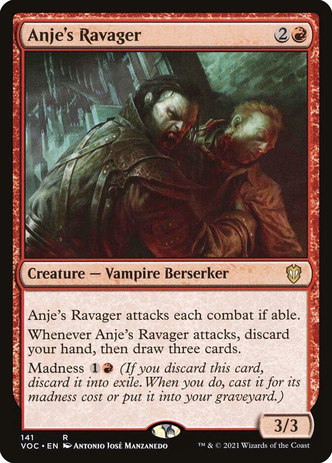 Anje's Ravager - Crimson Vow Commander