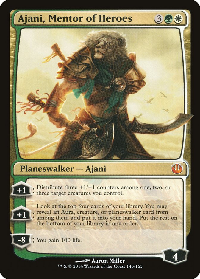 Ajani, Mentor of Heroes - Journey into Nyx