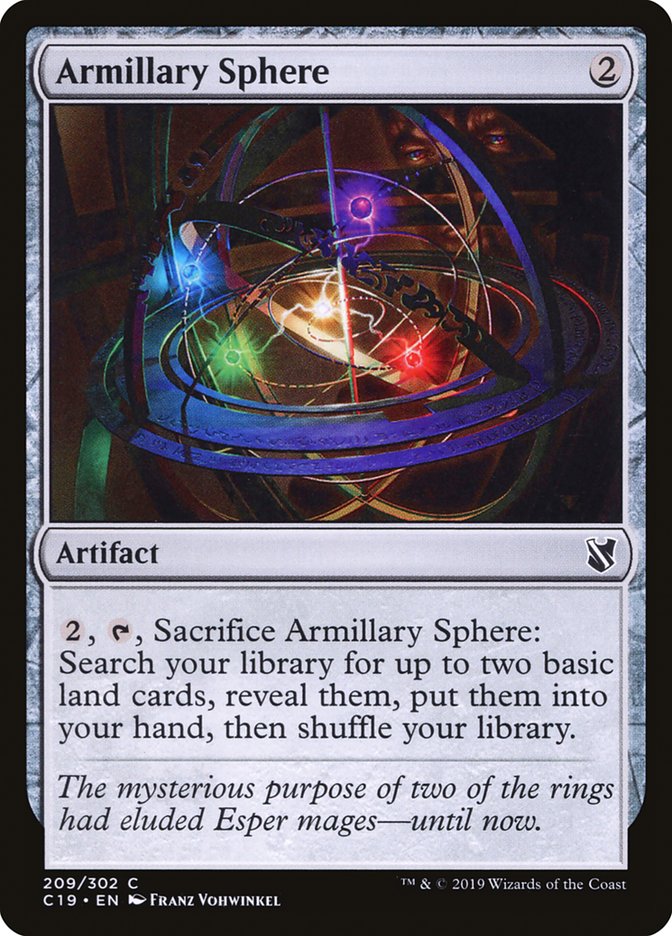 Armillary Sphere - Commander 2019