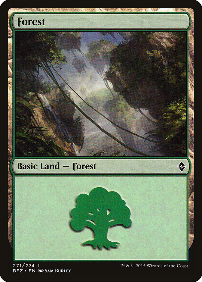Forest - Battle for Zendikar