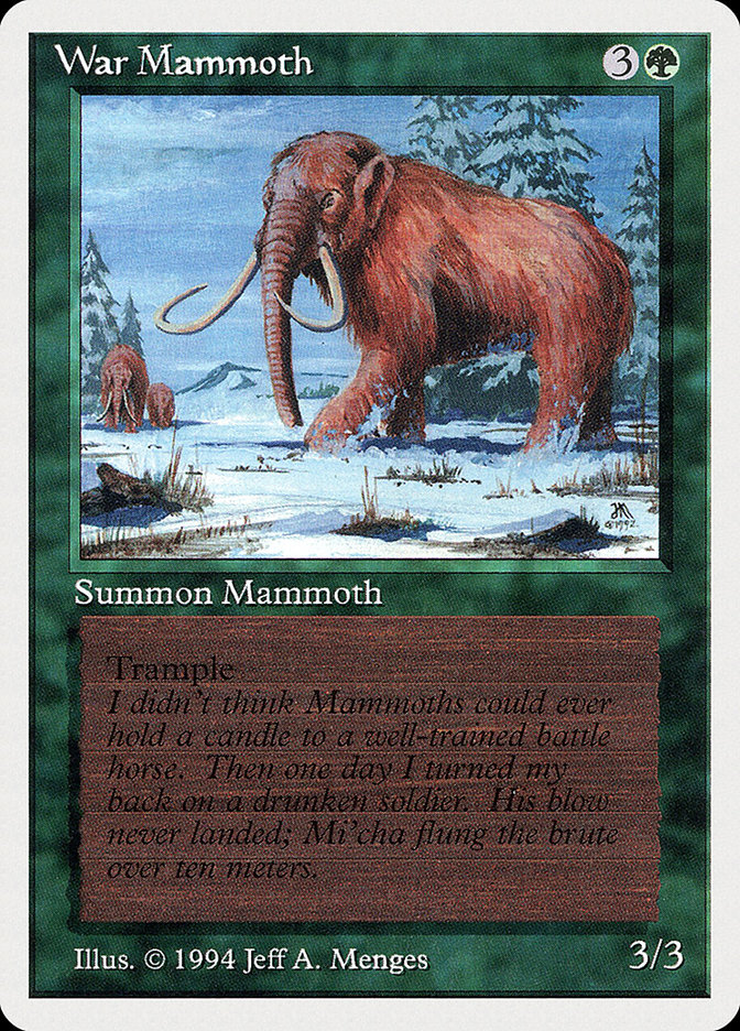 War Mammoth - Summer Magic / Edgar